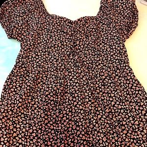 Short Floral Dress - Kids/Girls Size L(10/12)